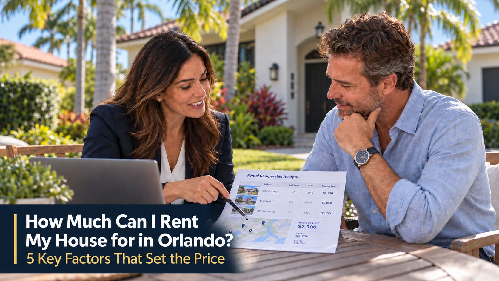 How Much Can I Rent My House for in Orlando, Florida? Five Factors That Set the Price